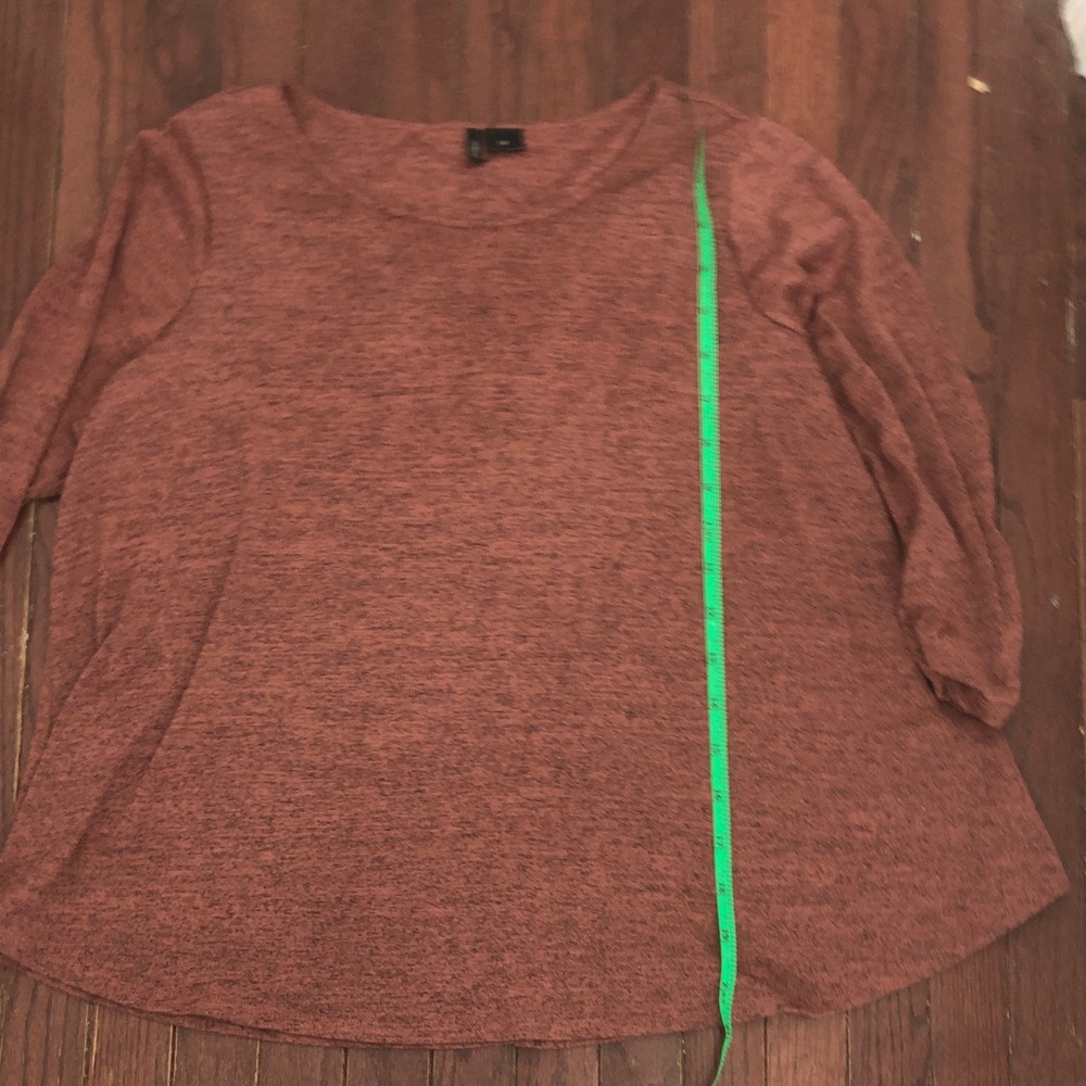 New Directions Brick Long Sleeve Tee - Picture 4 of 4